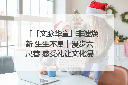 「文脉华章」非遗焕新 生生不息｜漫步六尺巷 感受礼让文化浸润的“巷”往生活