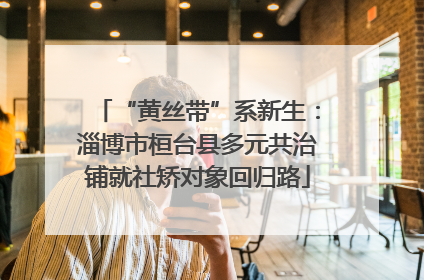 “黄丝带”系新生：淄博市桓台县多元共治铺就社矫对象回归路