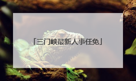 三门峡最新人事任免