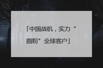中国战机，实力“圈粉”全球客户