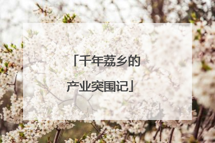 千年荔乡的产业突围记