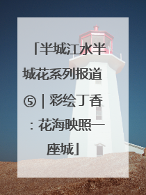 半城江水半城花系列报道⑤｜彩绘丁香：花海映照一座城