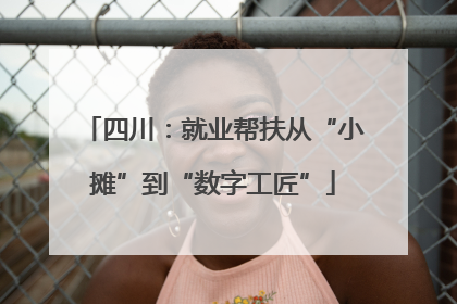 四川：就业帮扶从“小摊”到“数字工匠”
