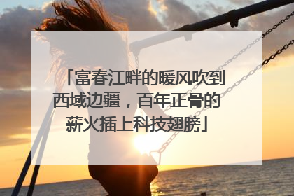 富春江畔的暖风吹到西域边疆，百年正骨的薪火插上科技翅膀