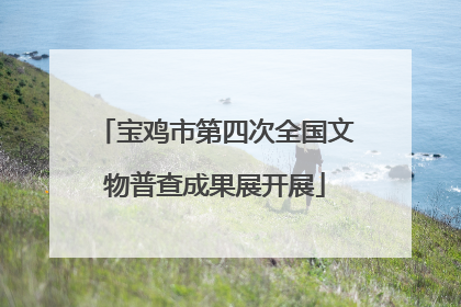 宝鸡市第四次全国文物普查成果展开展