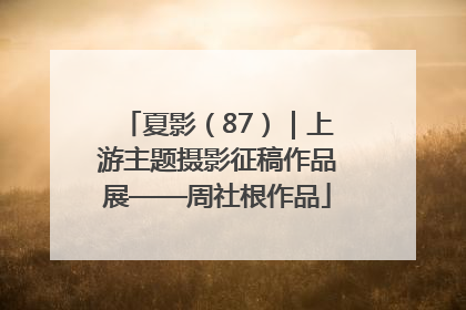 夏影（87）｜上游主题摄影征稿作品展——周社根作品