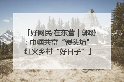 好网民·在东营｜郭盼：巾帼共富“馒头坊” 红火乡村“好日子”