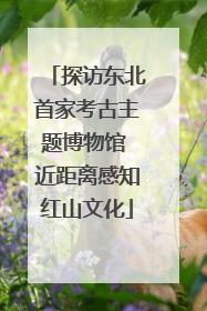 探访东北首家考古主题博物馆 近距离感知红山文化
