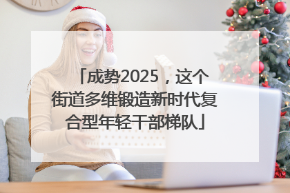 成势2025，这个街道多维锻造新时代复合型年轻干部梯队