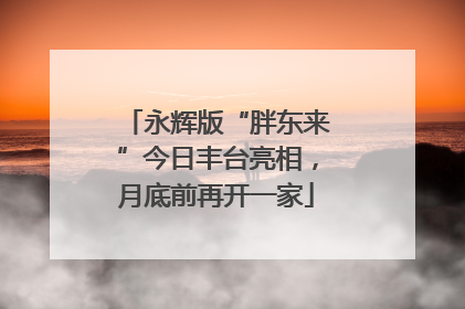 永辉版“胖东来”今日丰台亮相，月底前再开一家