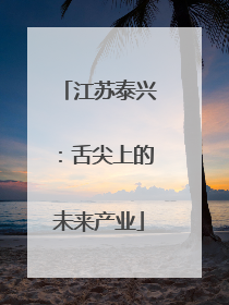 江苏泰兴：舌尖上的未来产业