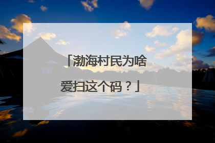 渤海村民为啥爱扫这个码？