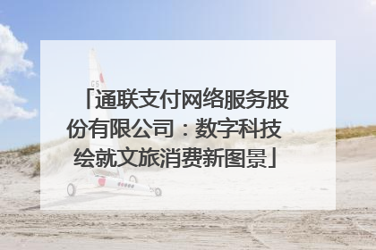 通联支付网络服务股份有限公司：数字科技绘就文旅消费新图景