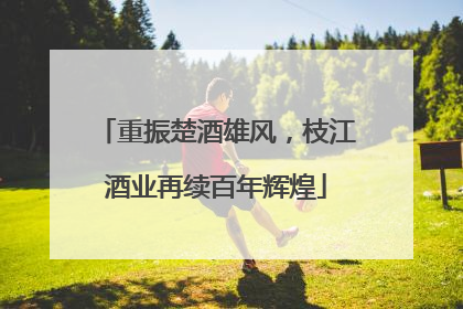 重振楚酒雄风，枝江酒业再续百年辉煌