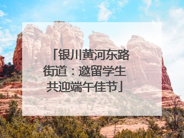 银川黄河东路街道：邀留学生共迎端午佳节