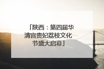 陕西：第四届华清宫贵妃荔枝文化节盛大启幕