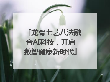 龙骨七艺八法融合AI科技，开启数智健康新时代