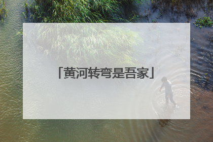 黄河转弯是吾家
