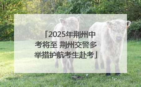2025年荆州中考将至 荆州交警多举措护航考生赴考