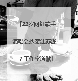 22岁网红歌手演唱会抄袭汪苏泷？工作室道歉